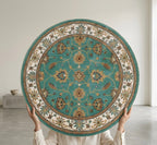 Mughal-Inspired Round Rugs