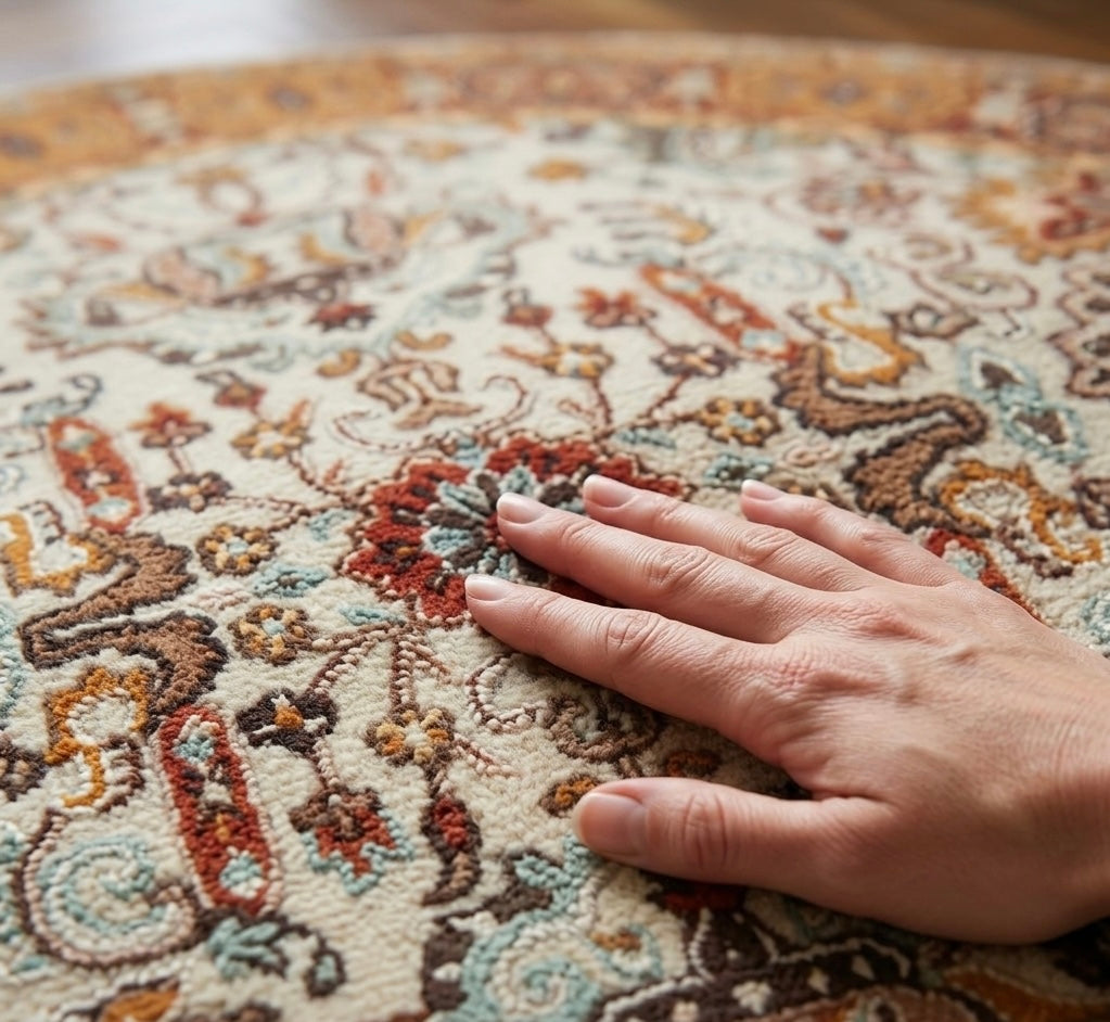 Madaline Traditional Round Rugs