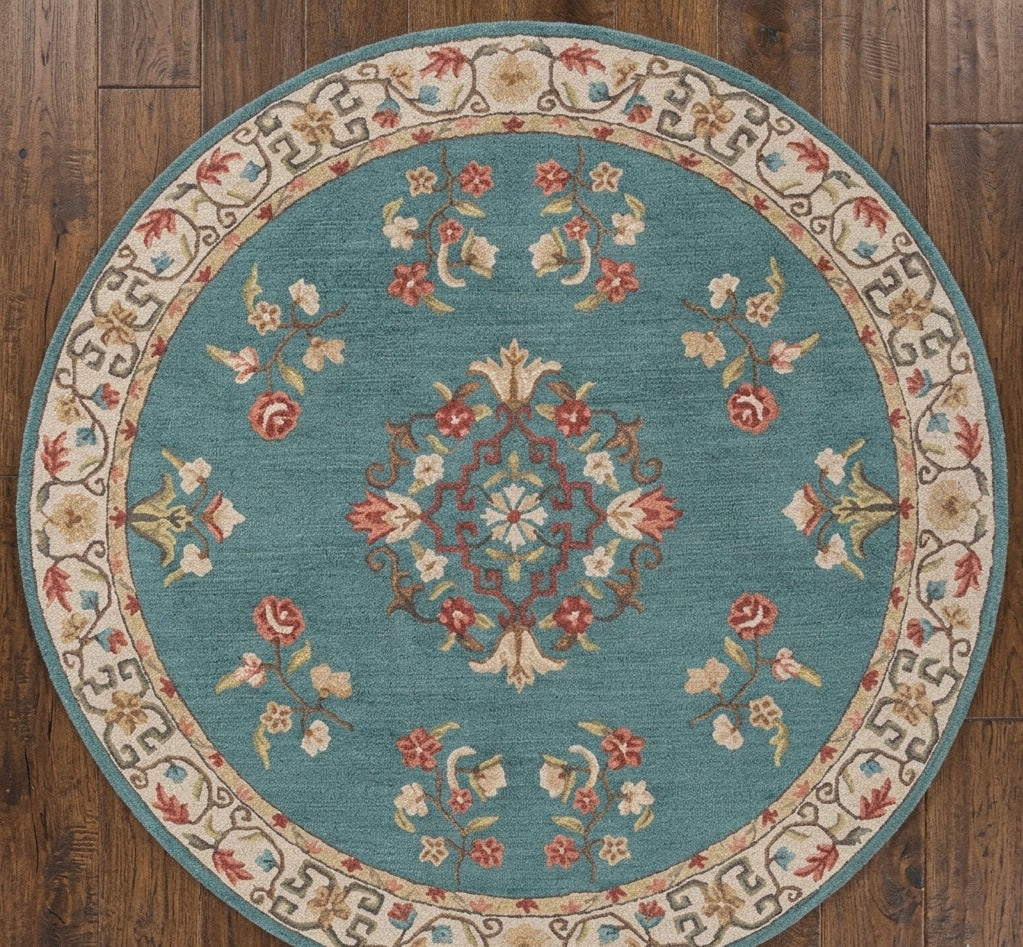 The Heritage Loom Round Rugs