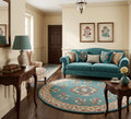 The Heritage Loom Round Rugs