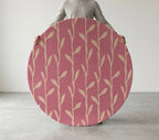 Willow Pink Round Rug