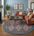 Traditional Round Medallion Rug