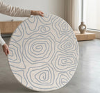 Swirl Round Rug