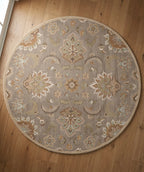 Barn Empire Scroll Round Rugs