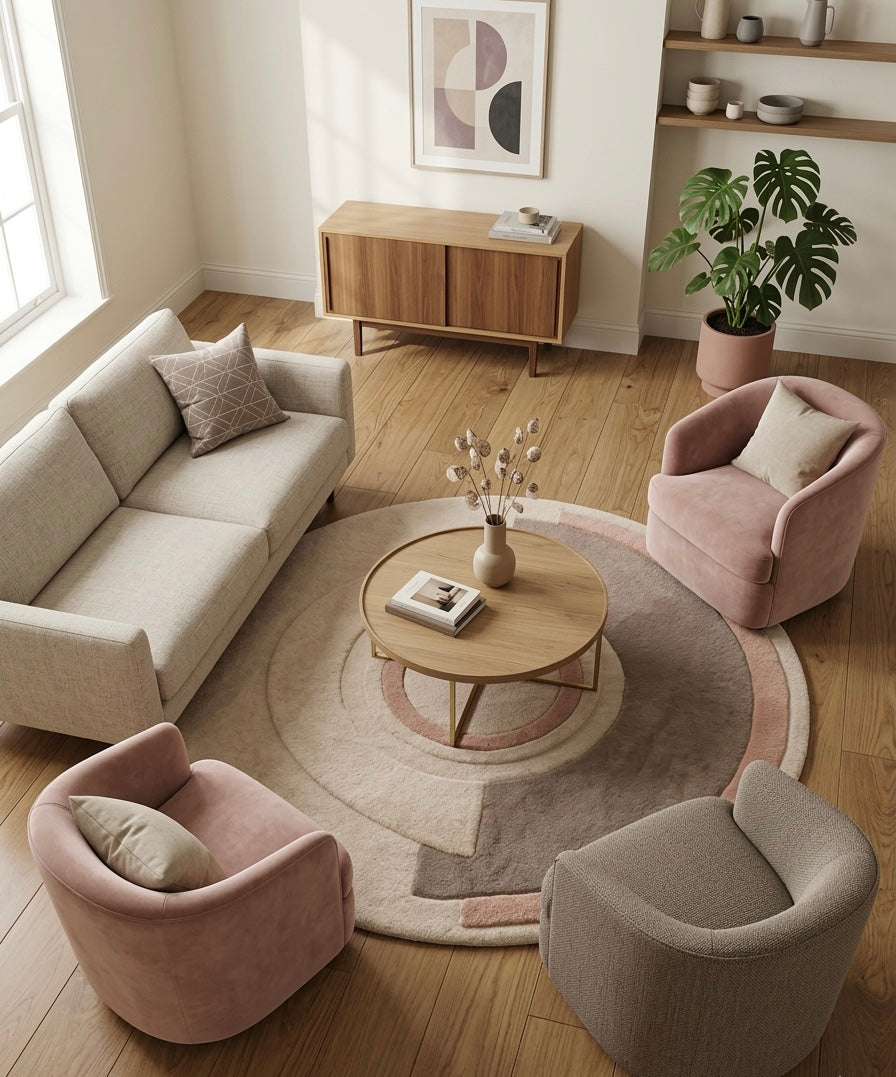 Zenith Circle Round Rugs