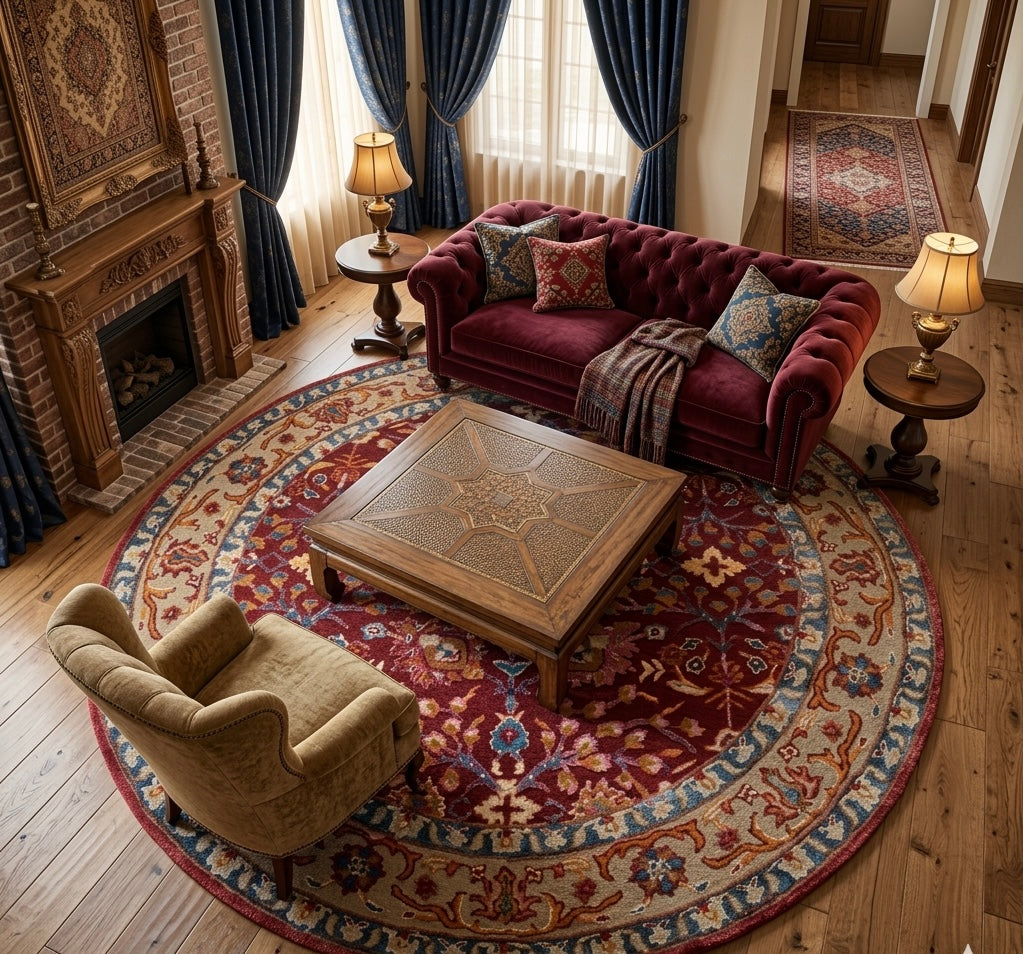 Channing Persian Round Rug