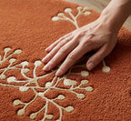 Amber Meadow Silhouette Round Rug