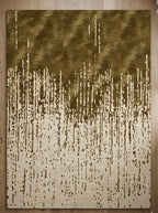 Hand-Tufted Forest Moss Waterfall Rug