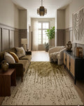 Hand-Tufted Forest Moss Waterfall Rug