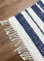 Blue Lining Dhurrie