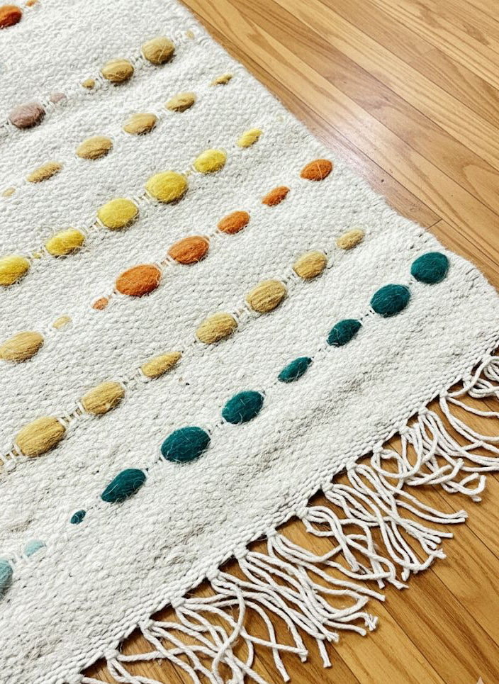 Pebble Weave Dhurrie