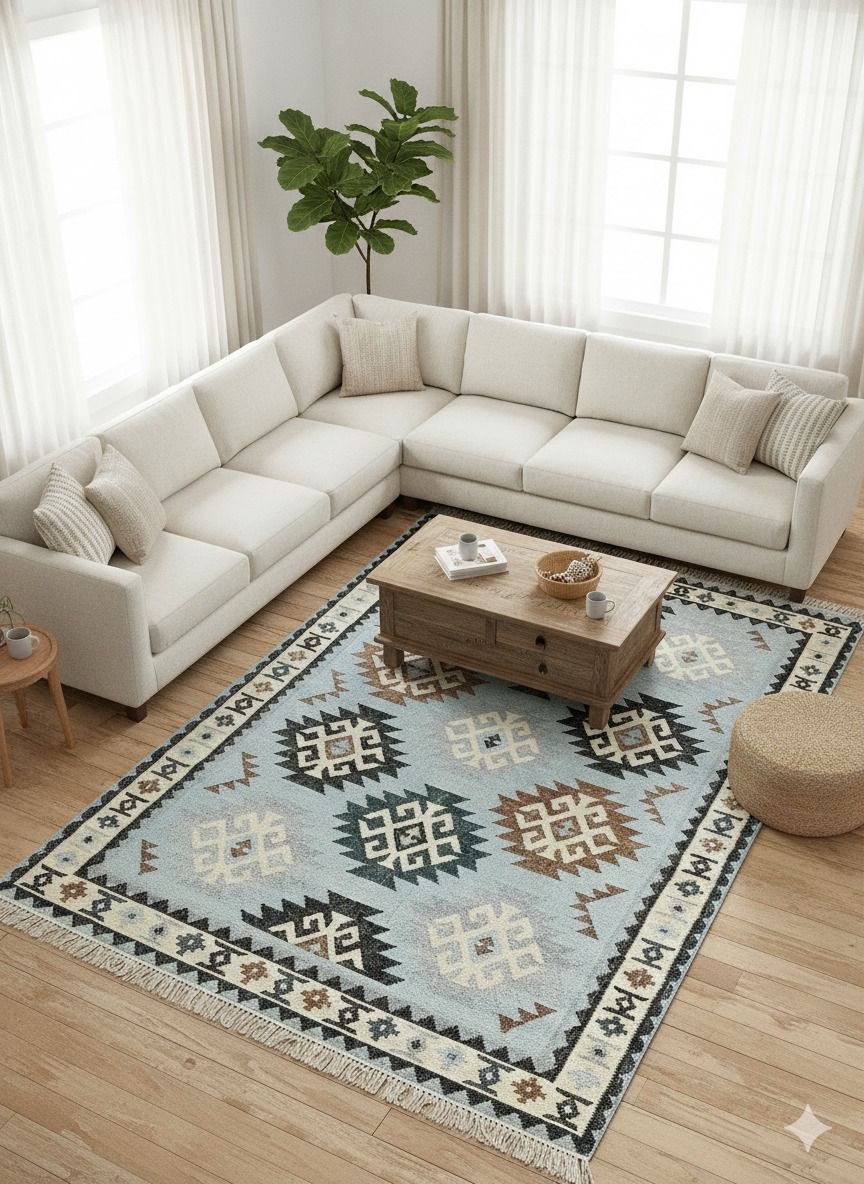 Anatolian Crest Dhurrie