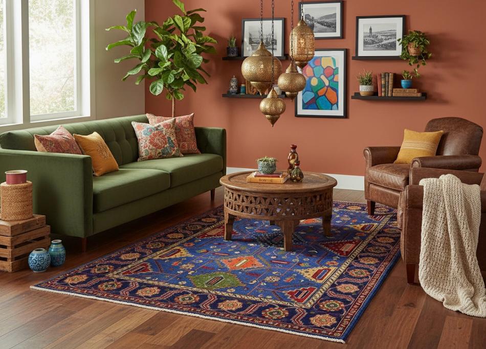 Heritage Indigo Rug