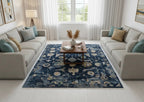 Indigo Calm Rug