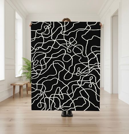 White Noise Rug