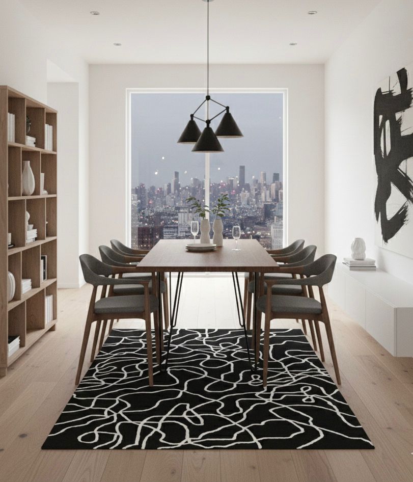 White Noise Rug