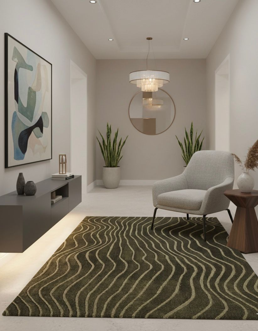 Olive Drift Rug