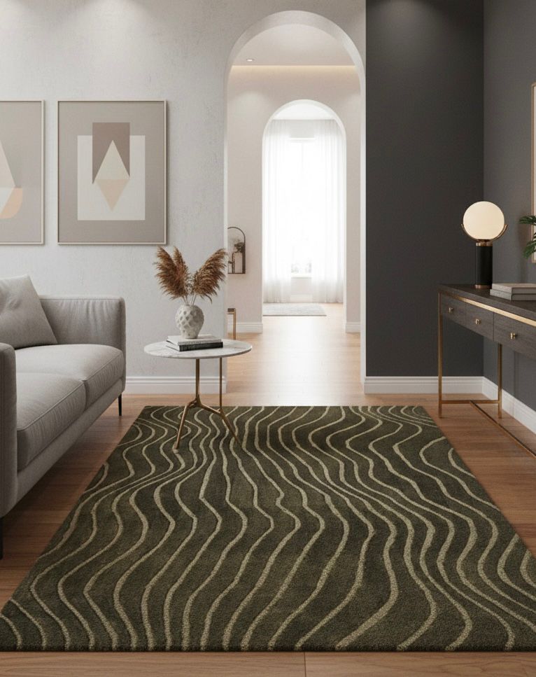 Olive Drift Rug