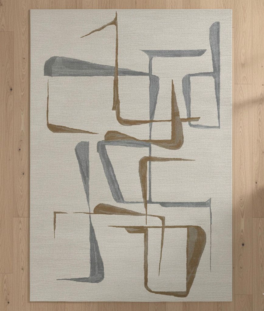 Silent Strokes Rug