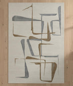 Silent Strokes Rug