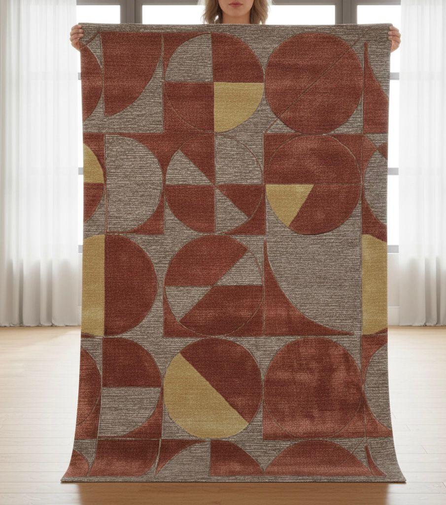 Arc & Block Rug