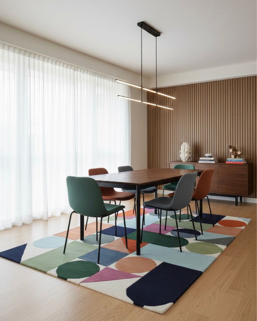Bauhaus Grid Rug