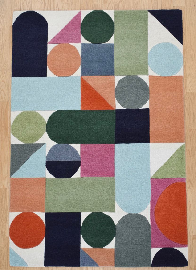 Bauhaus Grid Rug