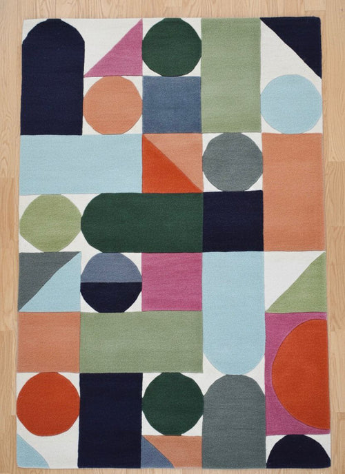 Bauhaus Grid Rug