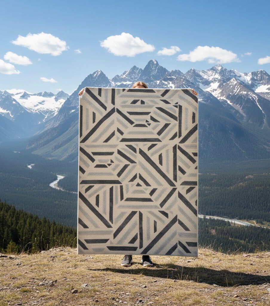 Nordic Curve Rug