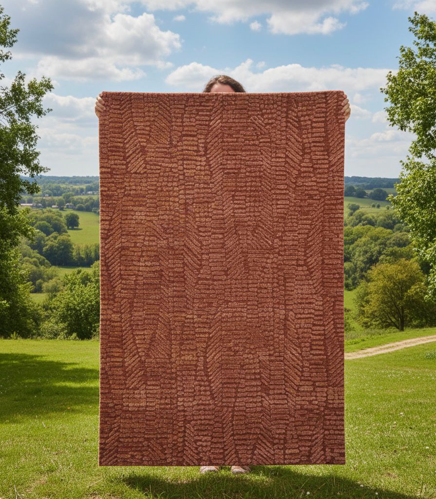 Rust Field Rug