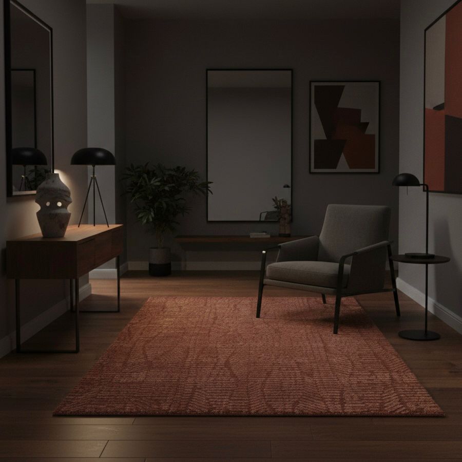 Rust Field Rug