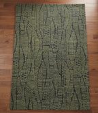 Moss Grid Rug