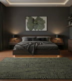 Moss Grid Rug