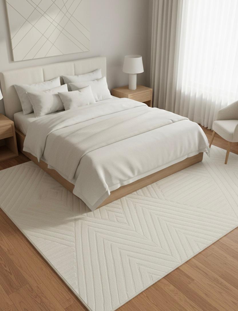 Relief Grid Rug