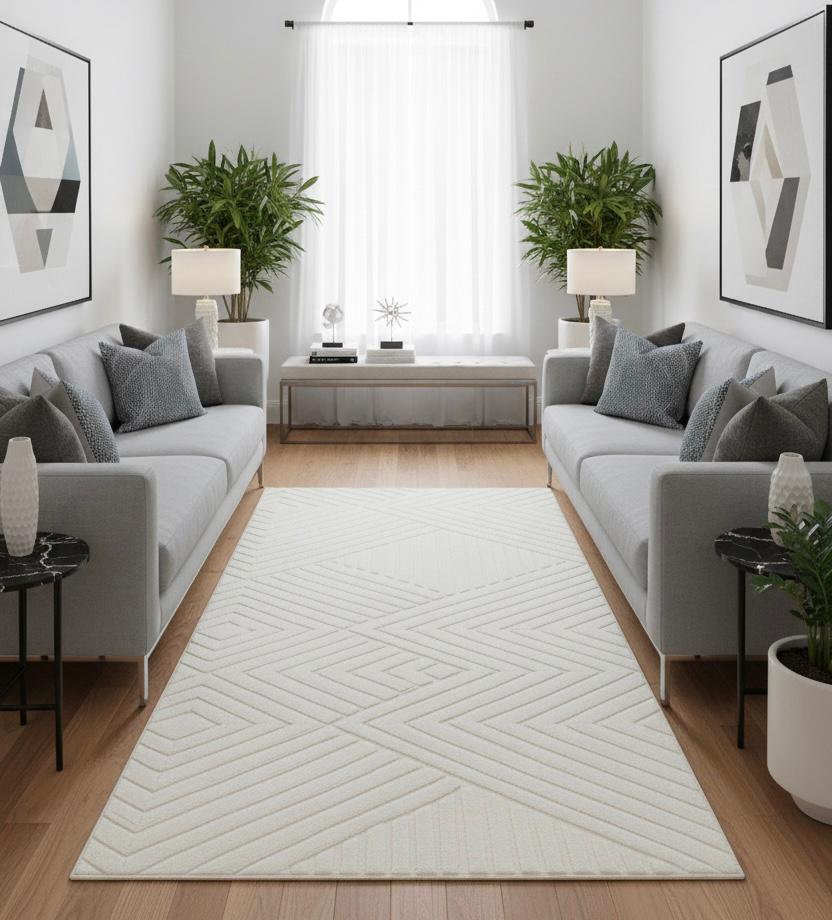 Relief Grid Rug