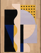 Polka-Dot Horizon Irregular Rugs