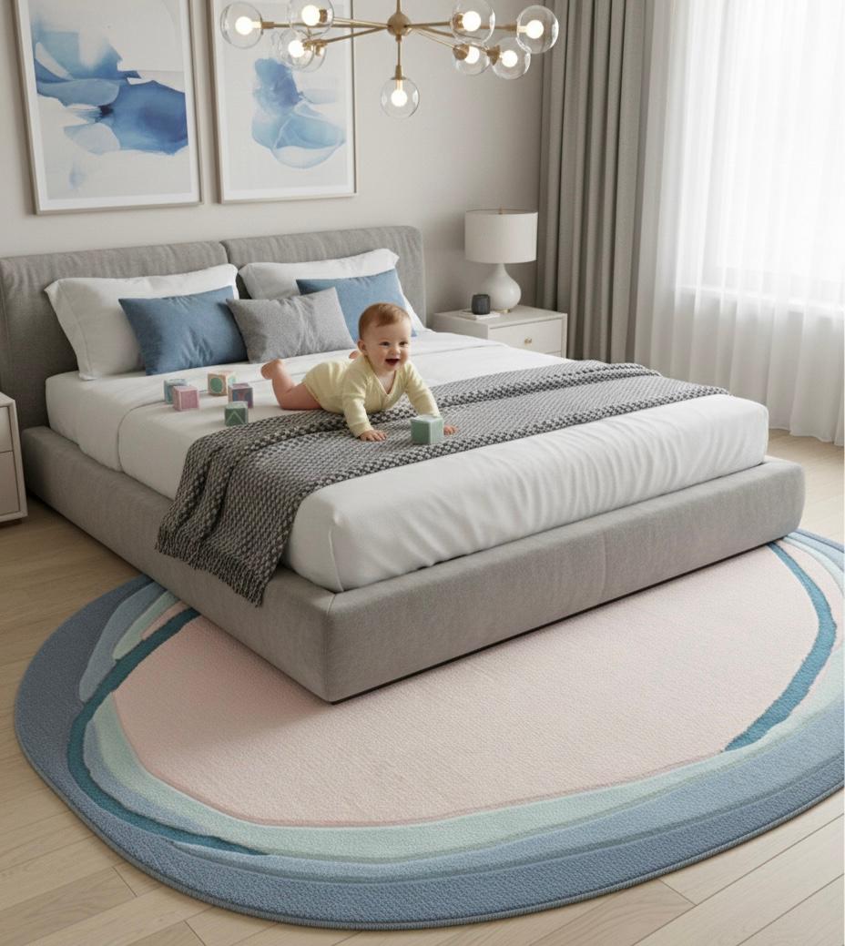 Cerulean Shore Irregular Rugs