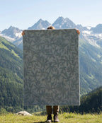 Soft Leaf Motif Handtufted Rugs