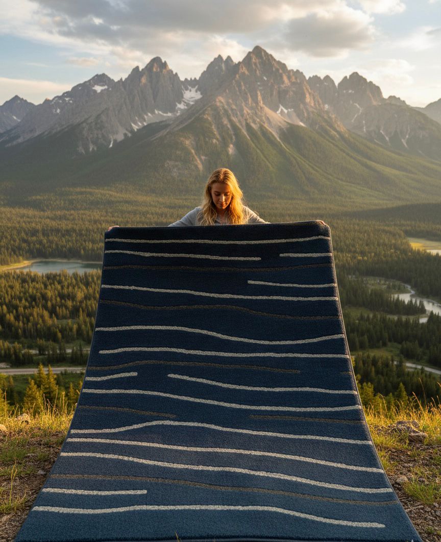 Abyssal Strata Handtufted Rugs