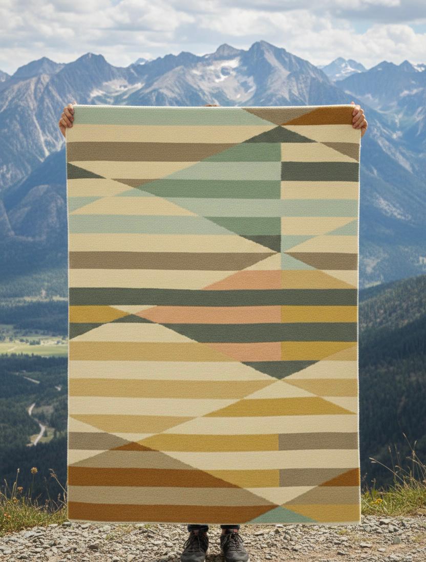 Pastel Symmetry Handtufted Rugs