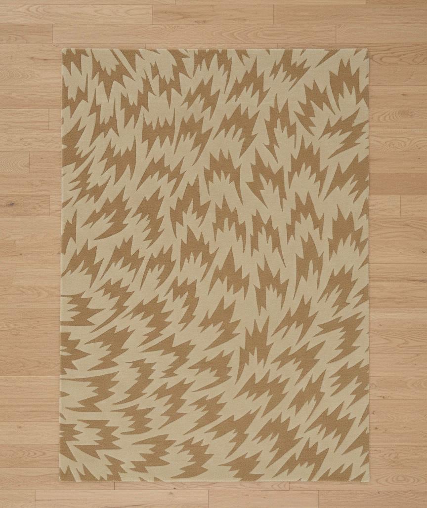 Jagged Sienna Handtufted Rugs