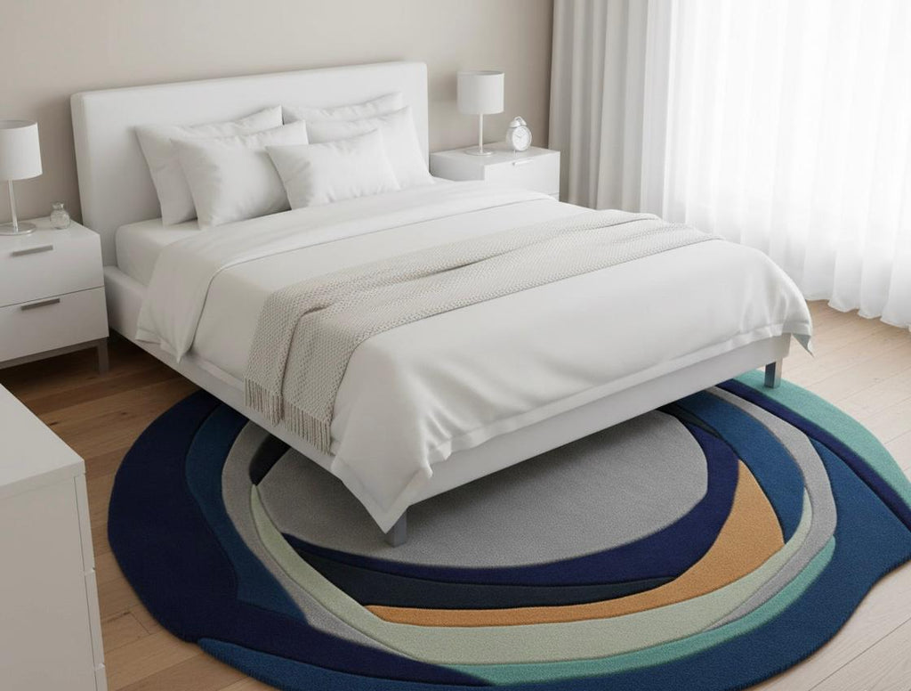 Concentric Chaos Round Rugs