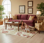 Vintage Vine Tapestry Handtufted Rugs