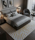 Gold Horizon Handtufted Rugs