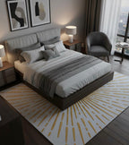 Gold Horizon Handtufted Rugs