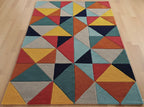 Prismatic Geometry Handtufted Rugs