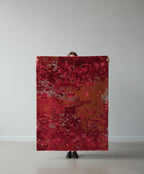 abstract watercolor Viscose Handtufted Rugs