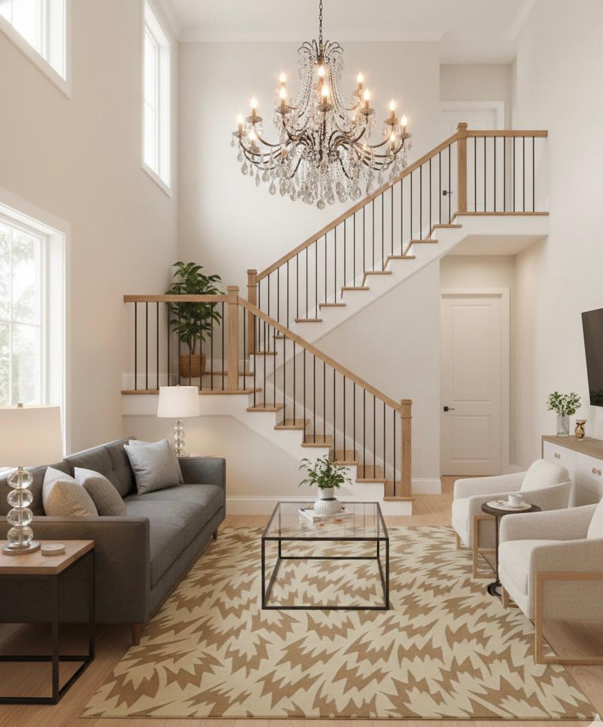 Jagged Sienna Handtufted Rugs