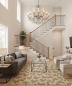 Jagged Sienna Handtufted Rugs