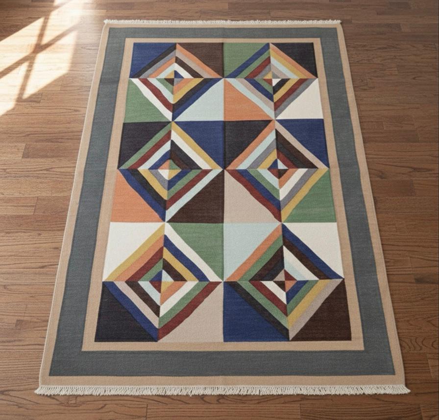 Echoed Diamonds Kilim Rugs